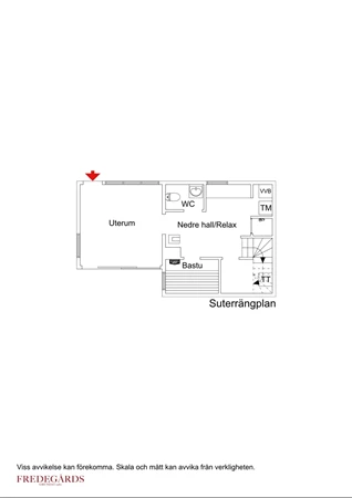 Planlösning för Plintsberg Spålsvägen 8