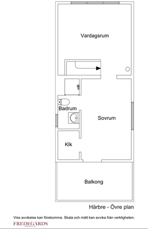 Planlösning för Granmorvägen 31