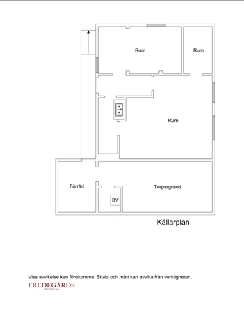 Planlösning för Kaknäsvägen 66