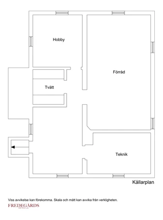 Planlösning för Alviksvägen 45